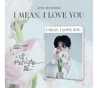 Jung Seung Won - I Mean, I Love You - incl. 11pc Photo Cut, Lyrics Card, Photocard, 2 Postcards, Bookmark + Sticker
