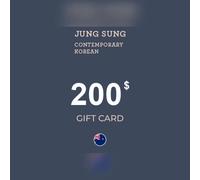 Jung Sung Contemporary Korean Gift Card 200 AUD Key - AUSTRALIA