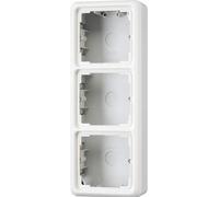 Jung Tappo da incasso CD583AWW - 3 scomparti, per dispositivi UP con coperchi...