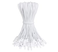 JunGG Elastici con gancio, 12 pezzi, espansori con gancio, 25 cm, tendicinghia in gomma con gancio per fissaggio telone, tenda campeggio