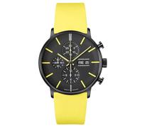 JUNGHANS Orologio da uomo Form A Chronoscope Giallo/Nero 27/4473.00