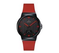 JUNGHANS Orologio da uomo solare radiocontrollato Force Mega Solar rosso 18/1402.00