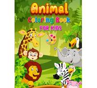 Jungle Adventure - A Fun Coloring Book for Kids Aged 3 to 6 years