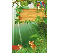 Jungle Adventure Notebook - Colorful School Journal for Kids, Students & Nature Lovers, Perfect Gift Idea: Fun Writing & School Composition Notebook | 110 Pages | 6x9 Inch | Lined (Wide Ruled)