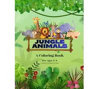 Jungle Animals: Coloring Book