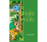 Jungle Animals: Coloring book