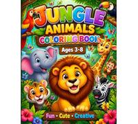 jungLe animals: Coloring book