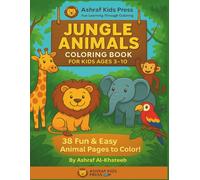 Jungle Animals Coloring Book - Ashraf Kids Press