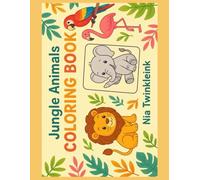 Jungle Animals Colouring Book