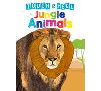 Jungle Animals - Libro per bambini Touch and Feel Board Book - Sensory Board Book