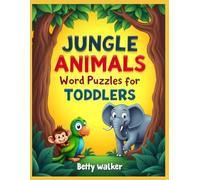 Jungle Animals Word Puzzles for Toddlers