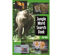 Jungle Animals Word Search Book for Kids