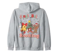 Jungle Bell - Chitarra a Dondolo, Stile Anni '80 Felpa con Cappuccio