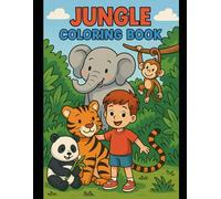 JUNGLE COLOURING BOOK: ANIMALS