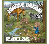 Jungle Dreams: Wild animals colouring book