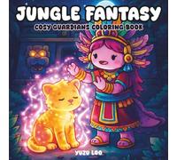 Jungle Fantasy : Cute Coloring - 40 Cosy Drawings, Bold Line and Easy
