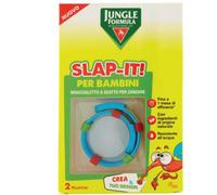 JUNGLE FORMULA SLAP-IT BRACCIALETTO ANTI-ZANZARE PER BAMBINI+ 2 RICARICHE
