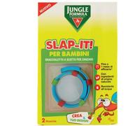 Jungle Formula Braccialetto anti-zanzare Slap-It per bambini - 2 ricariche