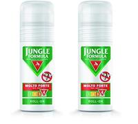 JUNGLE FORMULA Molto Forte Pratico Roll-On Repellente Antizanzare, Efficace fino a 12 Ore, 50 ml (Confezione da 2)