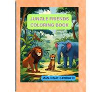 Jungle Friends Coloring Book