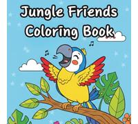 Jungle Friends Coloring Book: 40 Unique Animals to Color and Explore