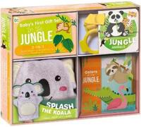 Jungle Fun Baby Gift Set: Soft Books for Toddlers 1-3, Wat (Mixed Media Product)