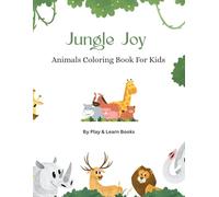 Jungle Joy: Animals Coloring Book
