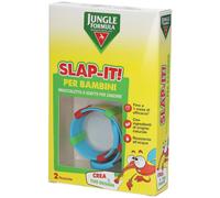 Jungle formula slap-it braccialetto anti-zanzare per bambini+ 2 ricariche