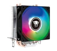 Jungle Leopard A200 Colorful LED Cpu Cooler,2 Heat Pipes,92mm 3Pin Quiet Fan CPU Cooler,for AMD AM4/AM3+/AM3/AM2+/AM2/FM2+/FM2/FM1,for Intel LGA17XX/115X/1200