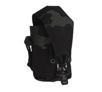 Jungle Leopard Borsa tattica EDC Molle modulare silenziosa Flash Bang Pack Bag Airsoft Flip Walkie Talkie Pack(BCP)