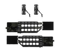 Jungle Leopard Cintura da Combattimento Compatibile con Molle con Supporto for la Vita, Serie K, for Caccia e Softair(MCBK)