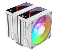 Jungle Leopard KF620 DGT ARGB Digital CPU Air Cooler,Dual 12cm Silent PWM Fan CPU Cooler,For Intel LGA 1700/1200/115X/1851/1366/2011, For AM4/AM5 (WH)