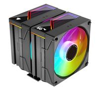 Jungle Leopard KF620 DGT ARGB Digital CPU Air Cooler,Dual 12cm Silent PWM Fan CPU Cooler,For Intel LGA 1700/1200/115X/1851/1366/2011, For AM4/AM5 (BK)