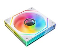 Jungle Leopard PRISM 6MAX 120mm RGB PC Fan with PWM Control and ARGB effect,Design of three rectangular infinite mirrors on the side (1, WH, Forward)