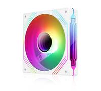 Jungle Leopard Prism14PRO 140MM ARGB PWM Computer Case PC Fan (White, Reverse Flow)