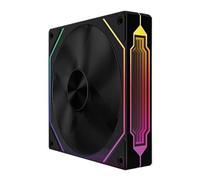 Jungle Leopard Prism4 Infinite Mirror Series ARGB PWM Computer PC Fan 120mm (Black, Prism4RS)