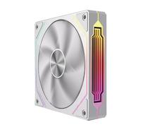 Jungle Leopard Prism4 Infinite Mirror Series ARGB PWM Computer PC Fan 120mm (White, Prism4RS)