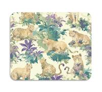 Jungle Leopard Tappetino scolapiatti per piatti resistente al calore assorbente terra diatomacea tappetino cucina bancone gadget 60 x 50 cm