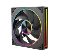 Jungle Leopard Transwarp Double Light Ring Infinite Mirror A-RGB Fan 120MM (BK, 1)