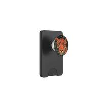 Jungle Leopard's Gaze per gli amanti degli animali selvatici leopardo PopSockets PopWallet per MagSafe