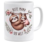 Jungle Mug Regalo per la mamma, migliore mamma del mondo, idea regalo per la festa della mamma per figlia e figlio