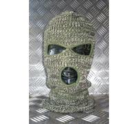 JUNGLE NUOVO Balaclava 3 Fori Berretto Cappello Unisex Verde Militare mimetico