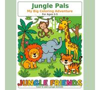 Jungle Pals: My Big Coloring Adventure