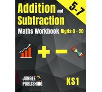 Jungle Publishing U K Jung Addition and Subtraction Maths Workbook (Tascabile)