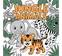 Jungle Safari Coloring Book: 100 Pages of Beautiful Animals to Color: Discover the Magic of the Rainforest with Majestic Wildlife and Tropical Scenes