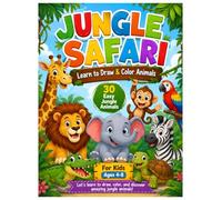 Jungle Safari: Learn to Draw & Color Animals