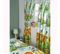 Jungle-Tastic 168cm x 137cm Foderato Tende Con Fermatende Nuovo Piumino Abbinato
