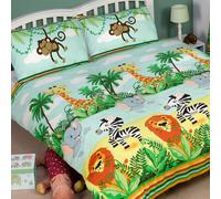 Jungle-Tastic Camera Bambini - Singolo, Doppio, Junior, Tende, Parati Bordo