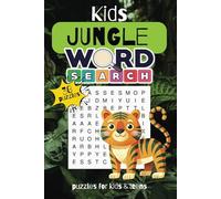 Jungle Word Search Book: Word searches with easy to read print about jungles, safaris, animals and more! 6x9 inches, 60 pages. 30 puzzles ... Gift for Vacations, Holiday and Free Time!