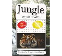 Jungle Word Search Puzzle Book: Word Searches with Easy to Read Print about Jungle, Wildlife, Animals, and more | 6x9 inches, 110 pages | 50+ Puzzles…Gifts for Vacations, Holidays and Free Times